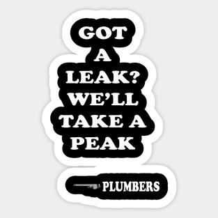 PLUMBING Sticker